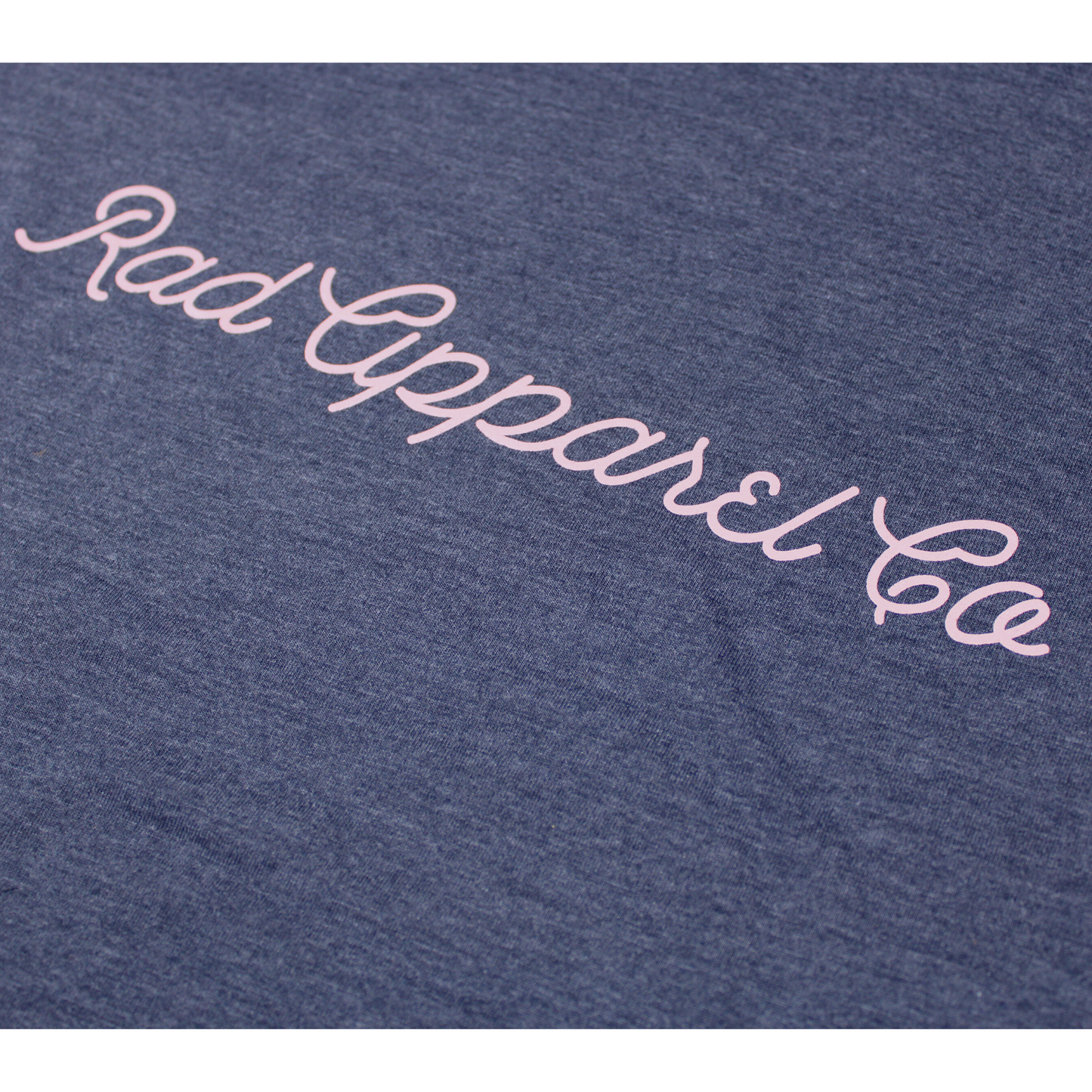 RAD ladies Rad apparel co tech tee in blue and pink